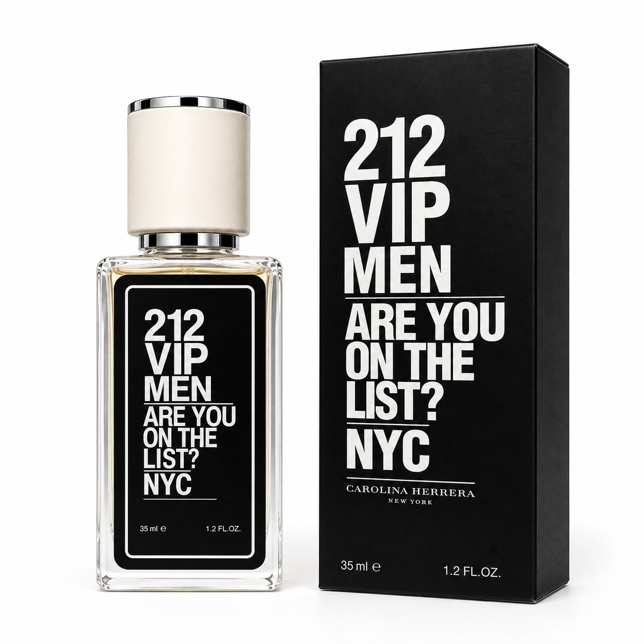 CAROLINA HERRERA “212 VIP MEN” с феромонами 35мл Мужской
