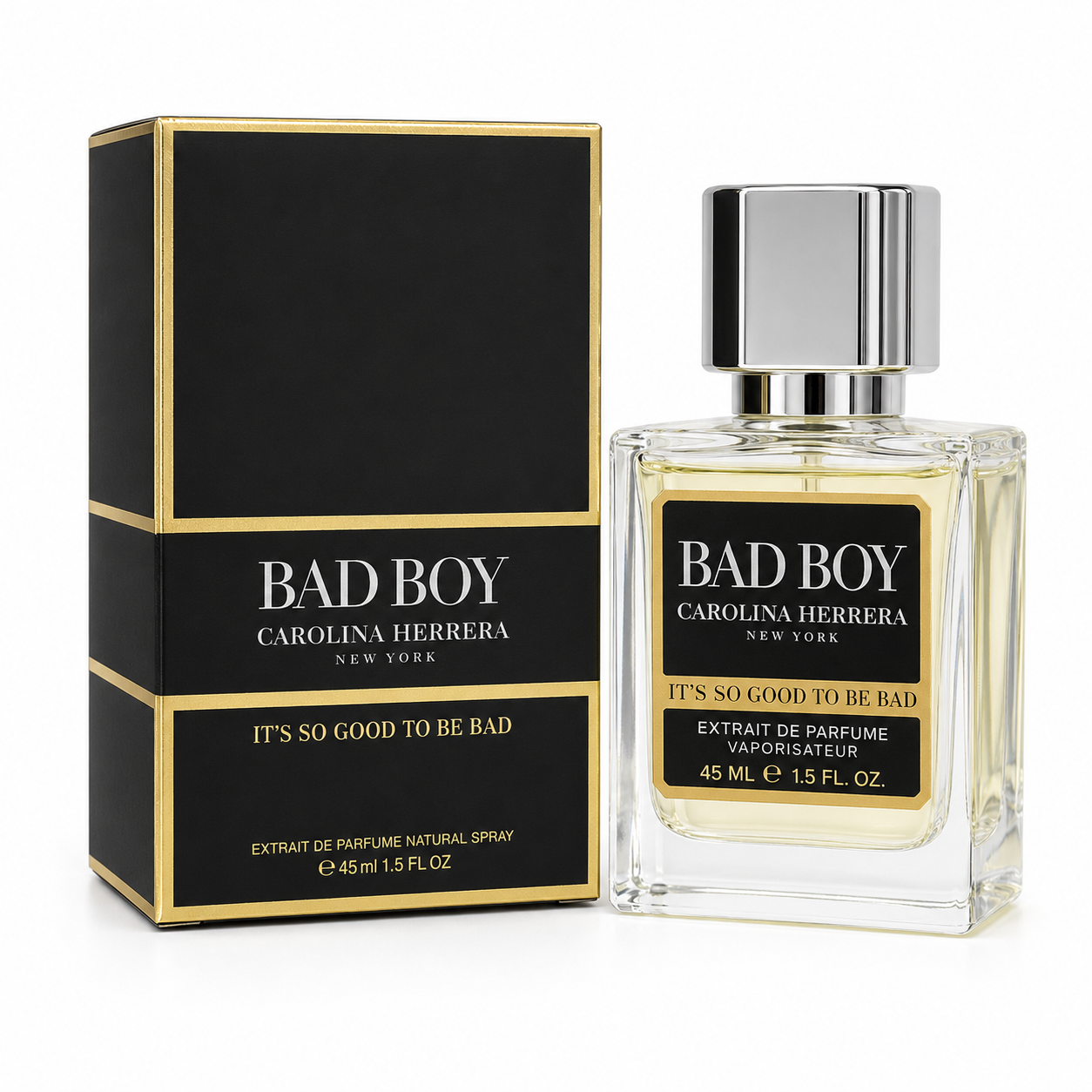 Carolina Herrera BAD BOY – Extrait de Parfum 45мл Мужской